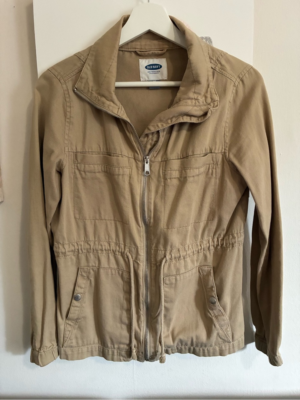 Old Navy Beige/Tan Lightweight Jacket